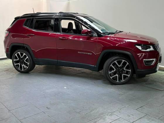 JEEP COMPASS 2.0 16V FLEX LIMITED AUTOMÁTICO JEEP COMPASS 2.0 16V FLEX LIMITED AUTOMÁTICO
